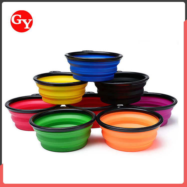Pet Silicone Folding Bowl