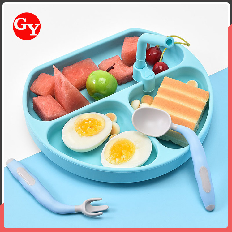 Silicone Children'S Dinner Plate