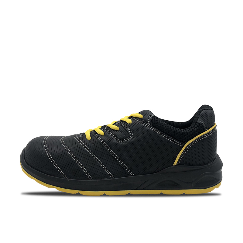 Suede Leather PU Safety Shoes