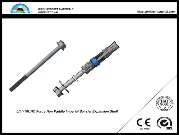 Forged Head Mechanical Rock Support Bolt
