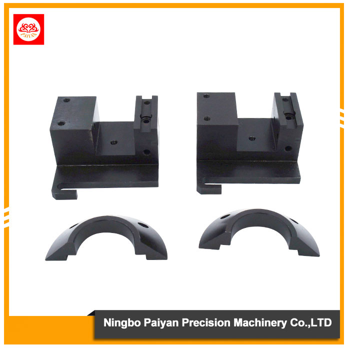 Black oxide precision machining metal parts