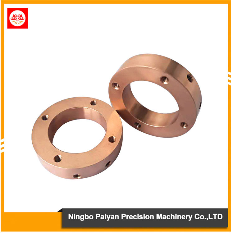 CNC machining copper block parts