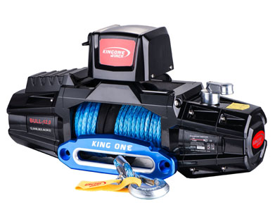 Worm Gear Winch with electric  10000lbs KWS-10 SR
